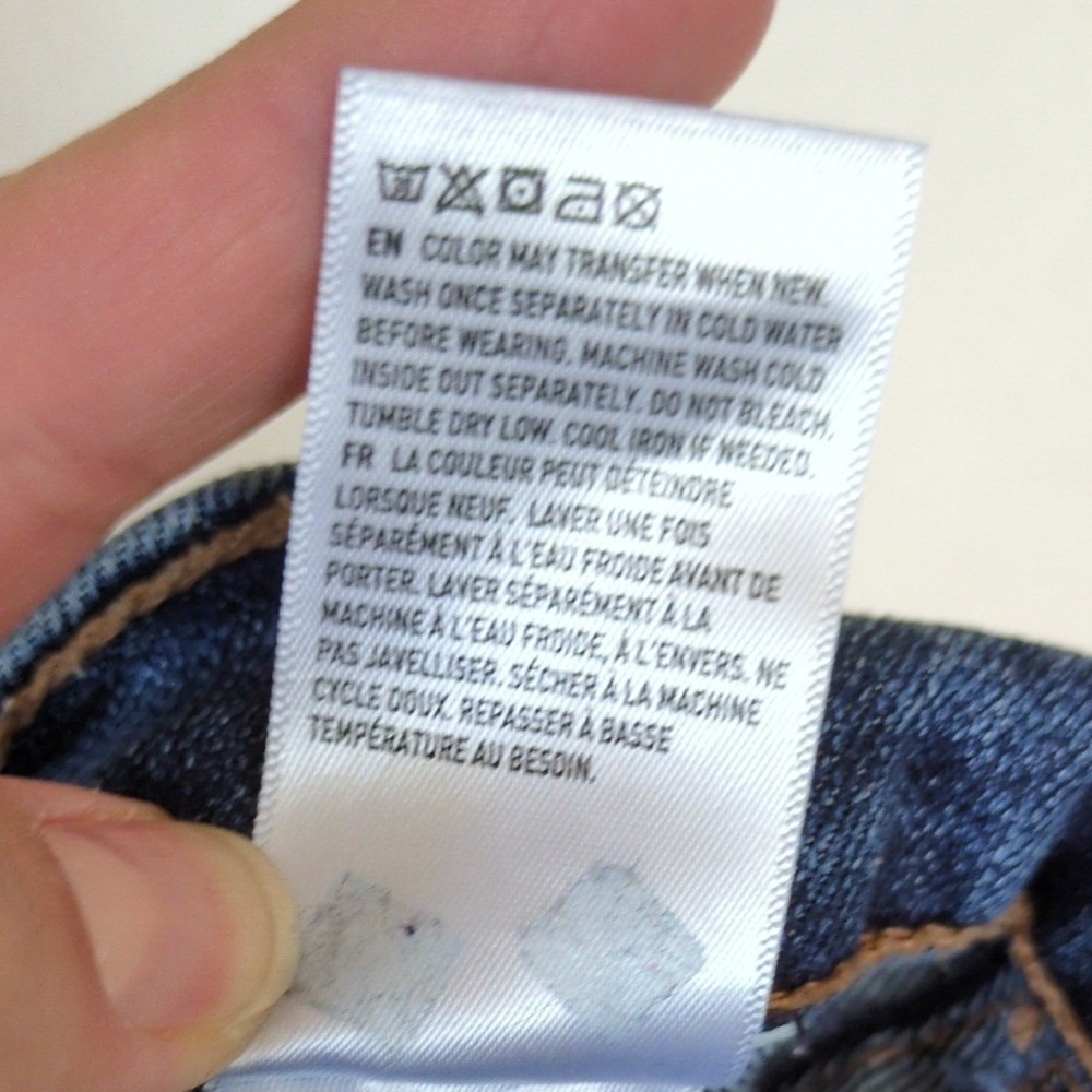 American Eagle Stovepipe Utility Pocket Jeans Crop Raw Hem Stretch Size 12 - Picture 10 of 12